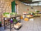 At the market you can purchase fresh local produce from the island