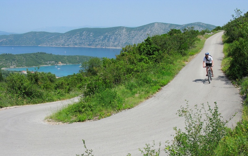 Radfahren auf Korcula